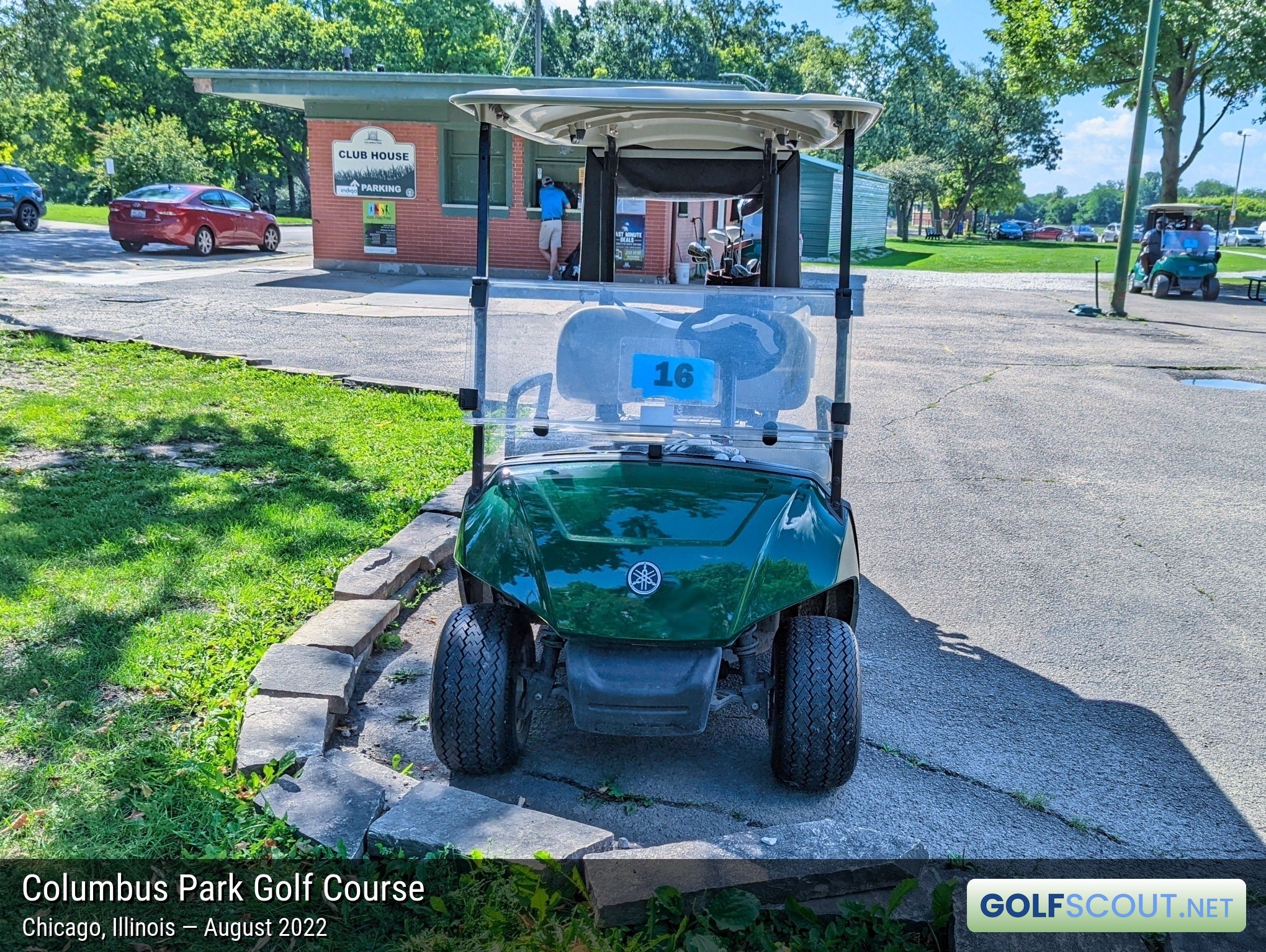 6 photos of the Columbus Park Golf Course Clubhouse, Pro Shop, and more