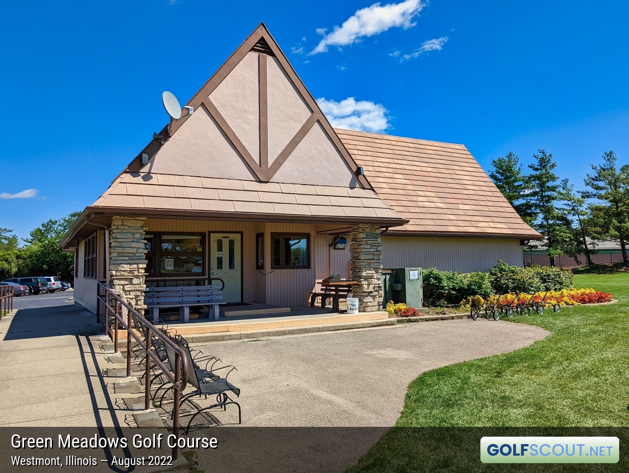 5 photos of the Green Meadows Golf Course Clubhouse, Pro Shop, and more