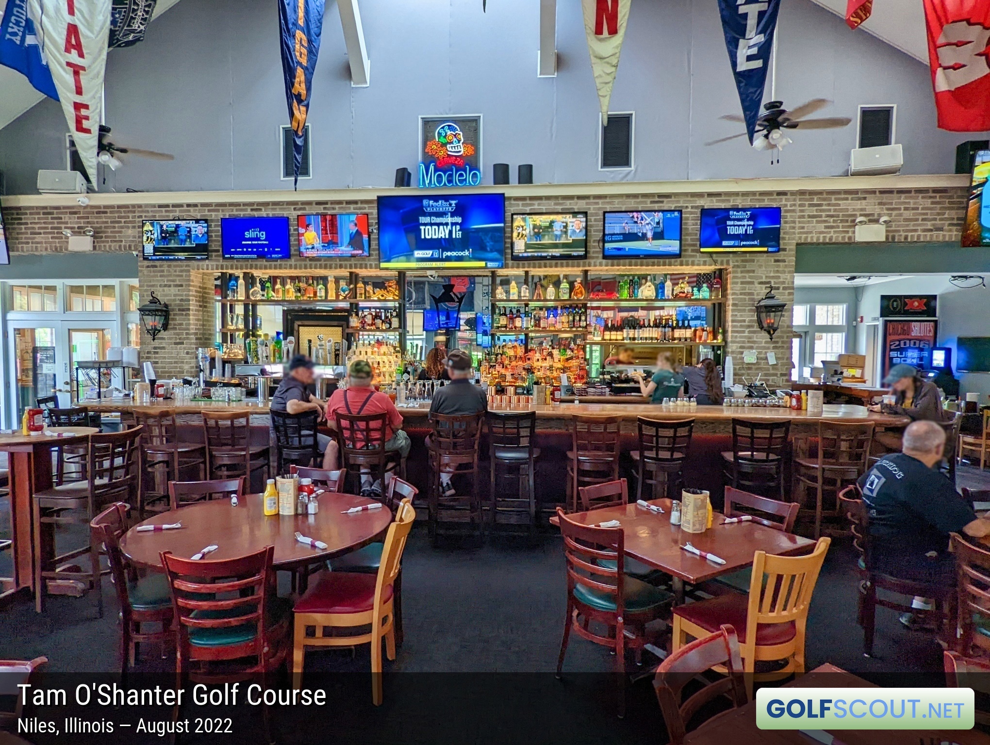 14 photos of the Tam O'Shanter Golf Course Clubhouse, Pro Shop, and