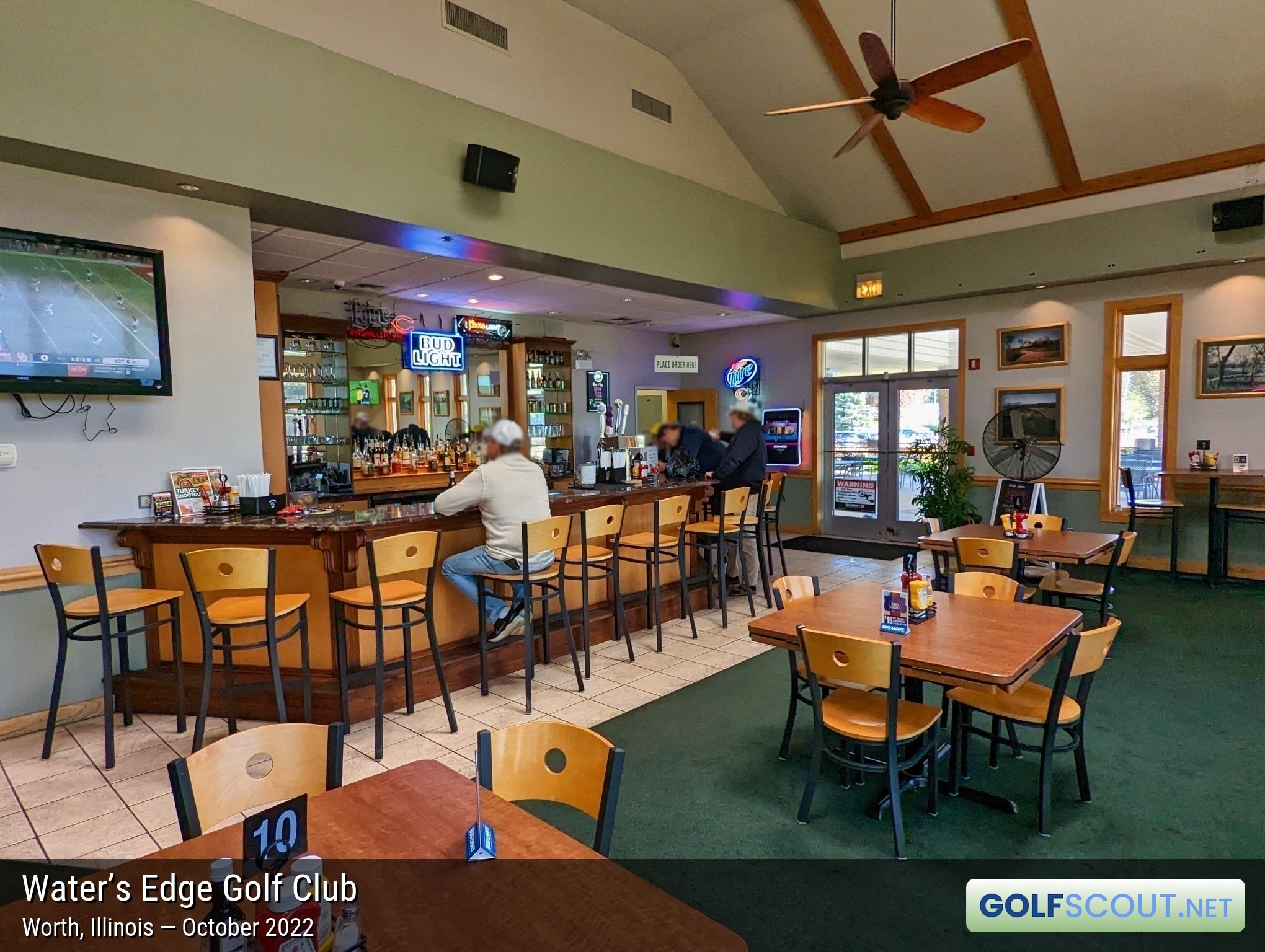 Restaurant  The EDGE Steakhouse & Sports Lounge • Zintel Creek Golf Club